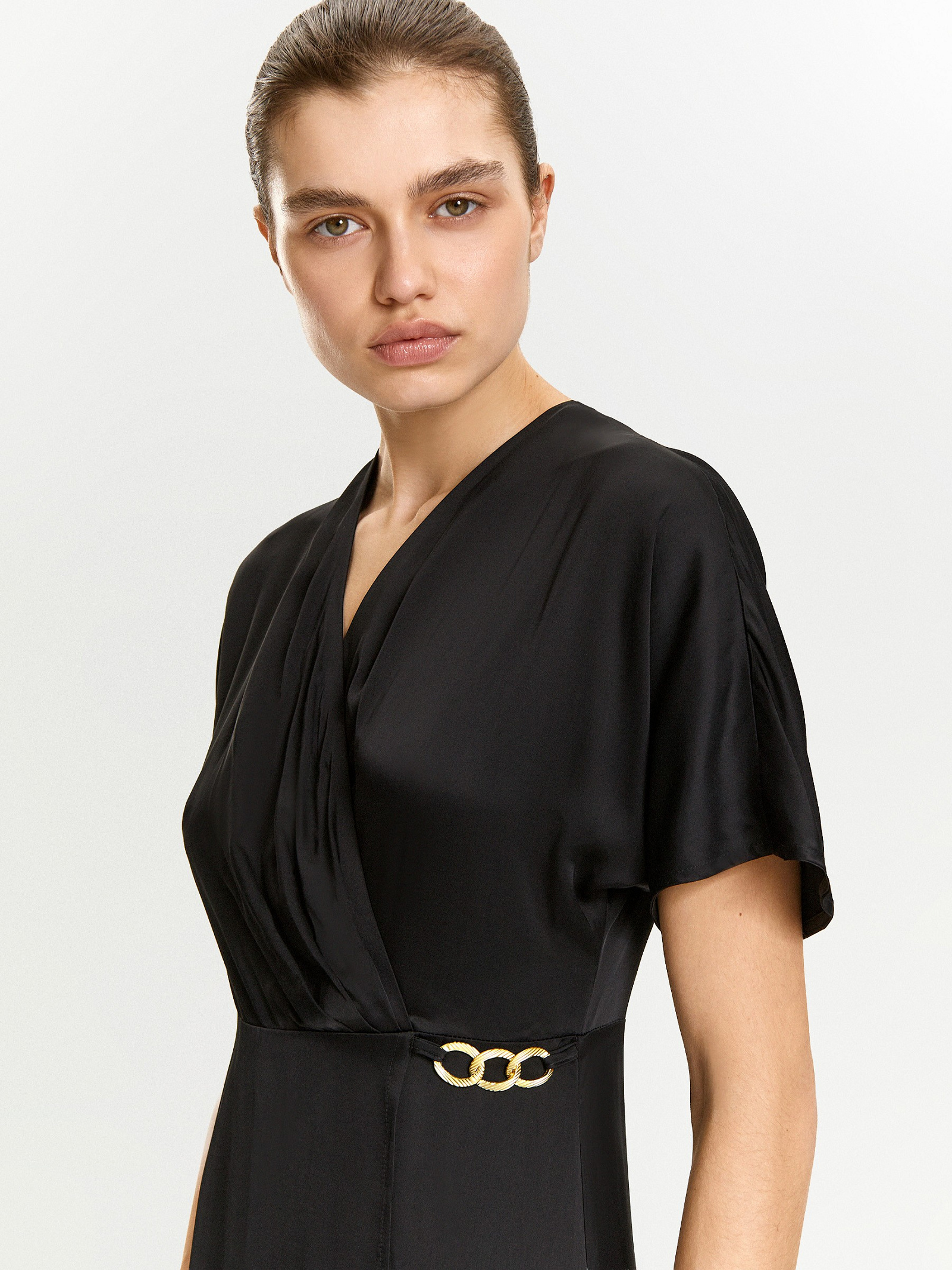 Платье макси из 100% вискозы